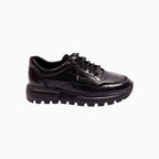 Baskets montantes monogrammées en cuir pour homme