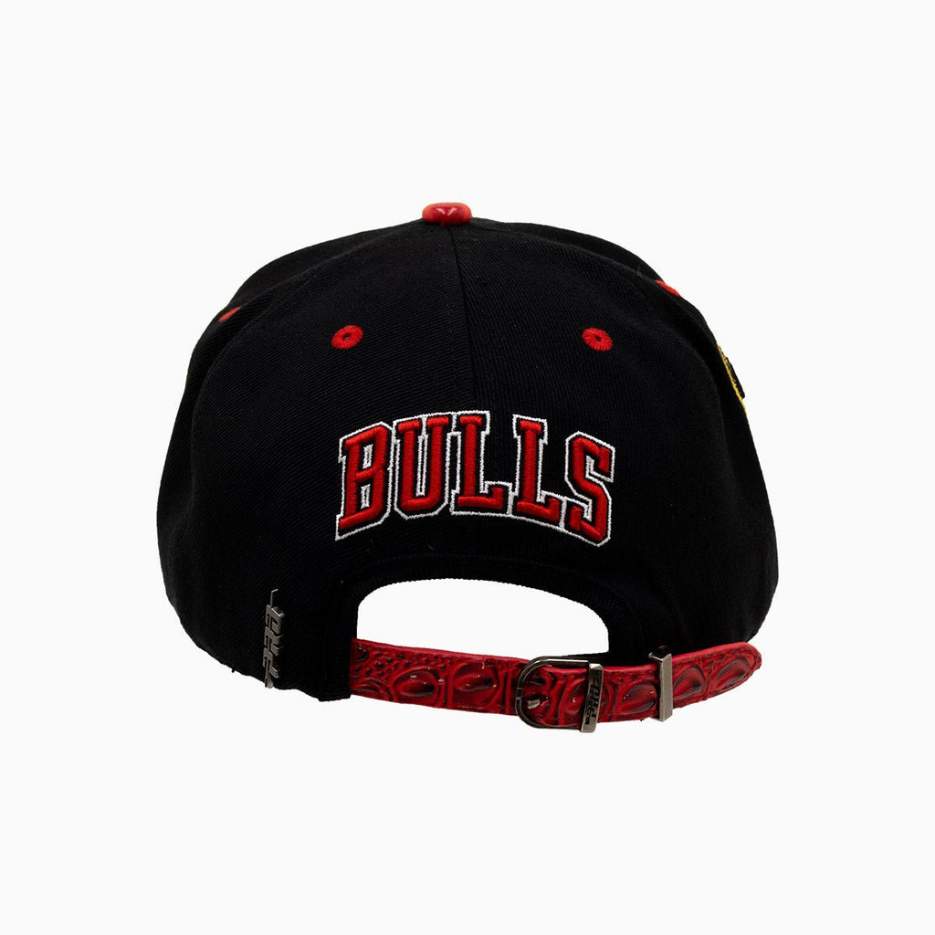 Casquette NBA en cuir Chicago Bulls