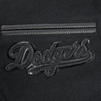 Kid's Los Angeles Dodgers MLB Triple Black Wool Varsity Jacket