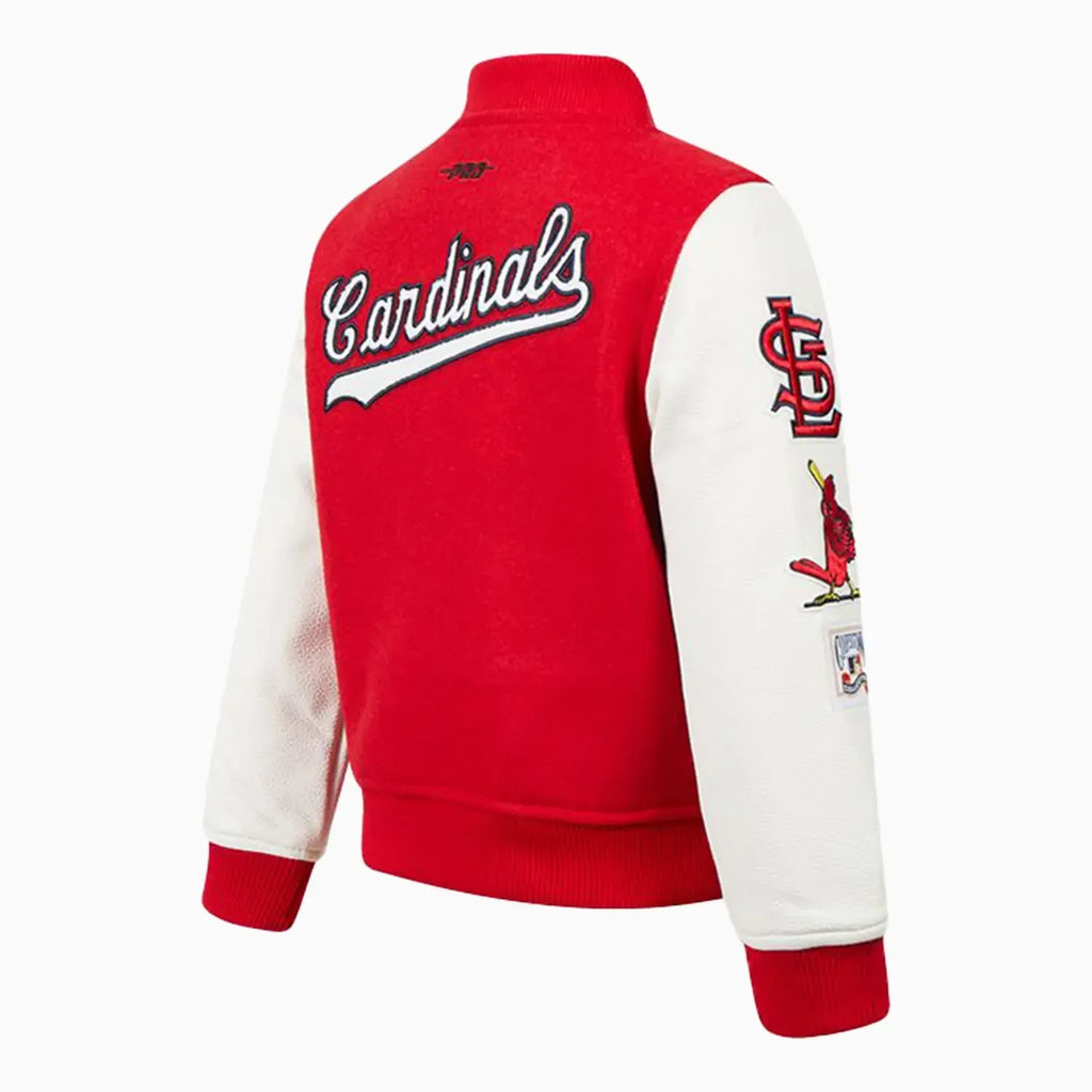 Blouson teddy classique en laine des St. Louis Cardinals de la MLB pour enfant