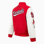 Blouson teddy classique en laine des St. Louis Cardinals de la MLB pour enfant