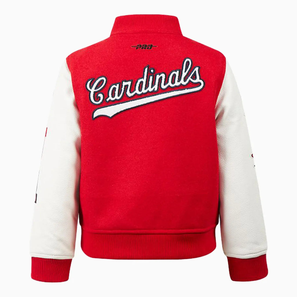 Blouson teddy classique en laine des St. Louis Cardinals de la MLB pour enfant