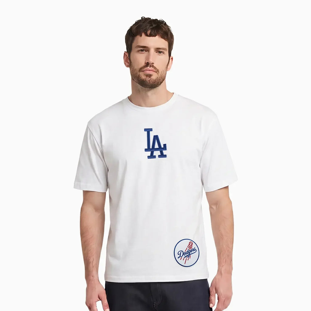 Camiseta MLB Los Angeles Dodgers de hombre con hombros caídos