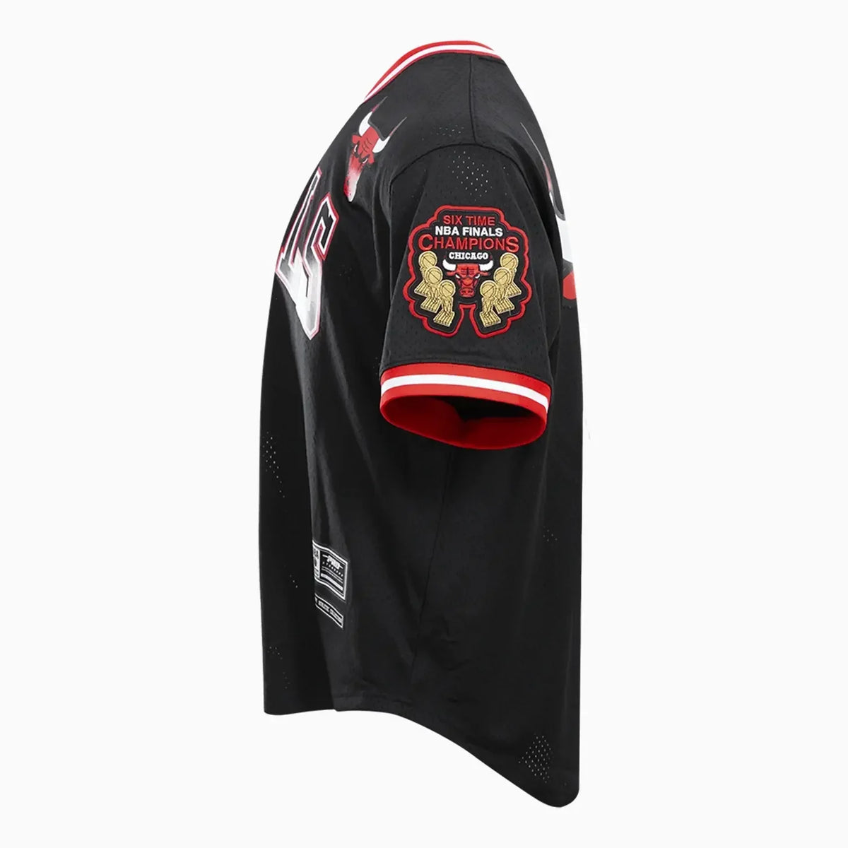 Camiseta de malla con logo de los Chicago Bulls de la NBA para hombre