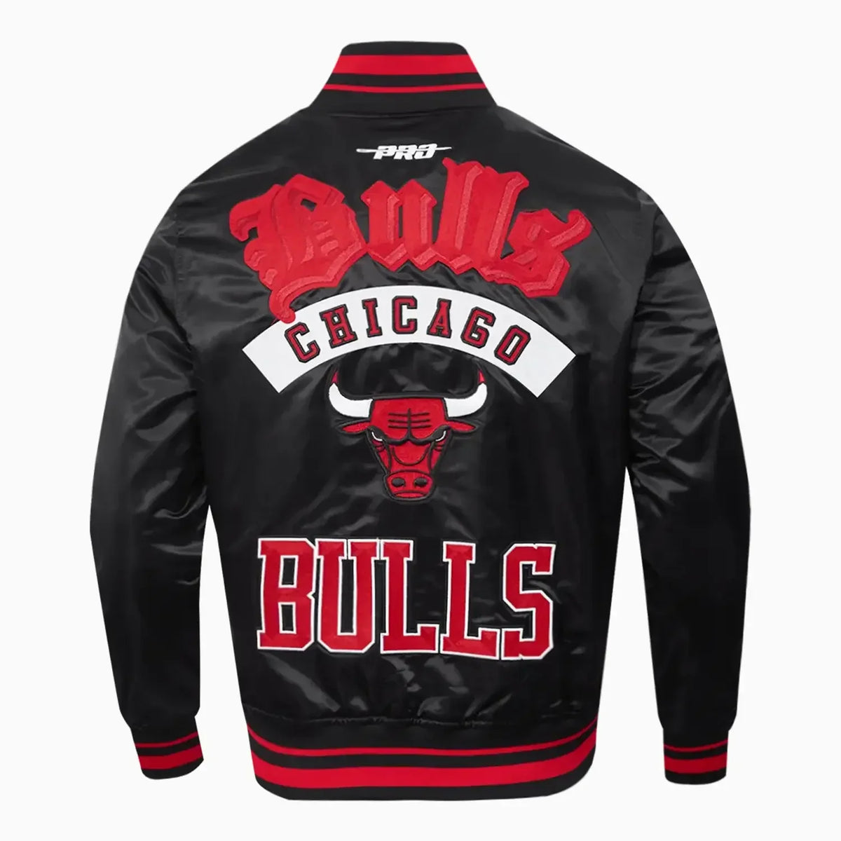 Chaqueta universitaria de lana Rib NBA Chicago Bulls para hombre