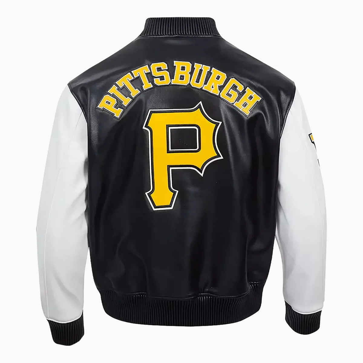 Men's Pittsburgh Pirates Leather Varsity Jacket