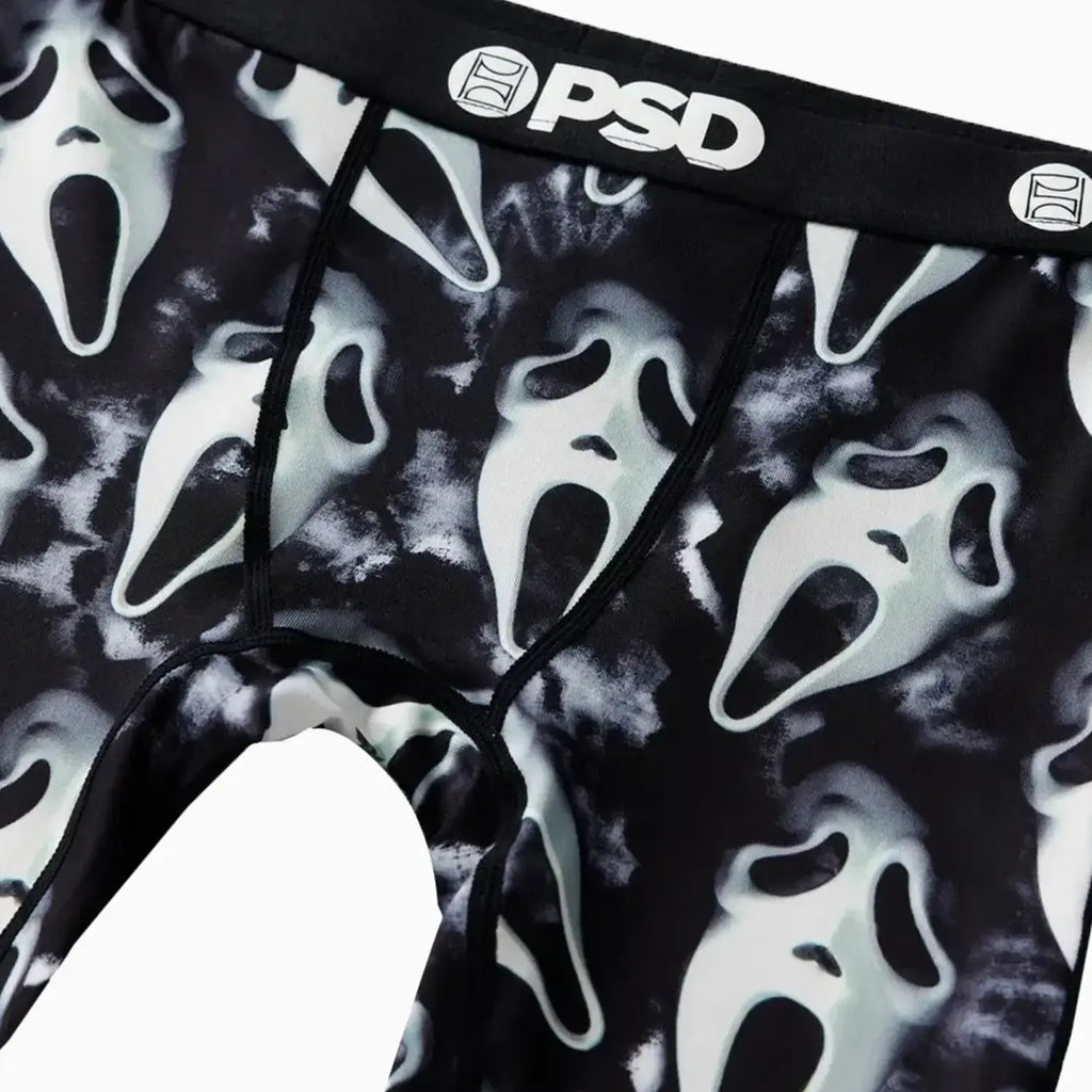 Bóxers oscuros con diseño de Ghost Face para niños