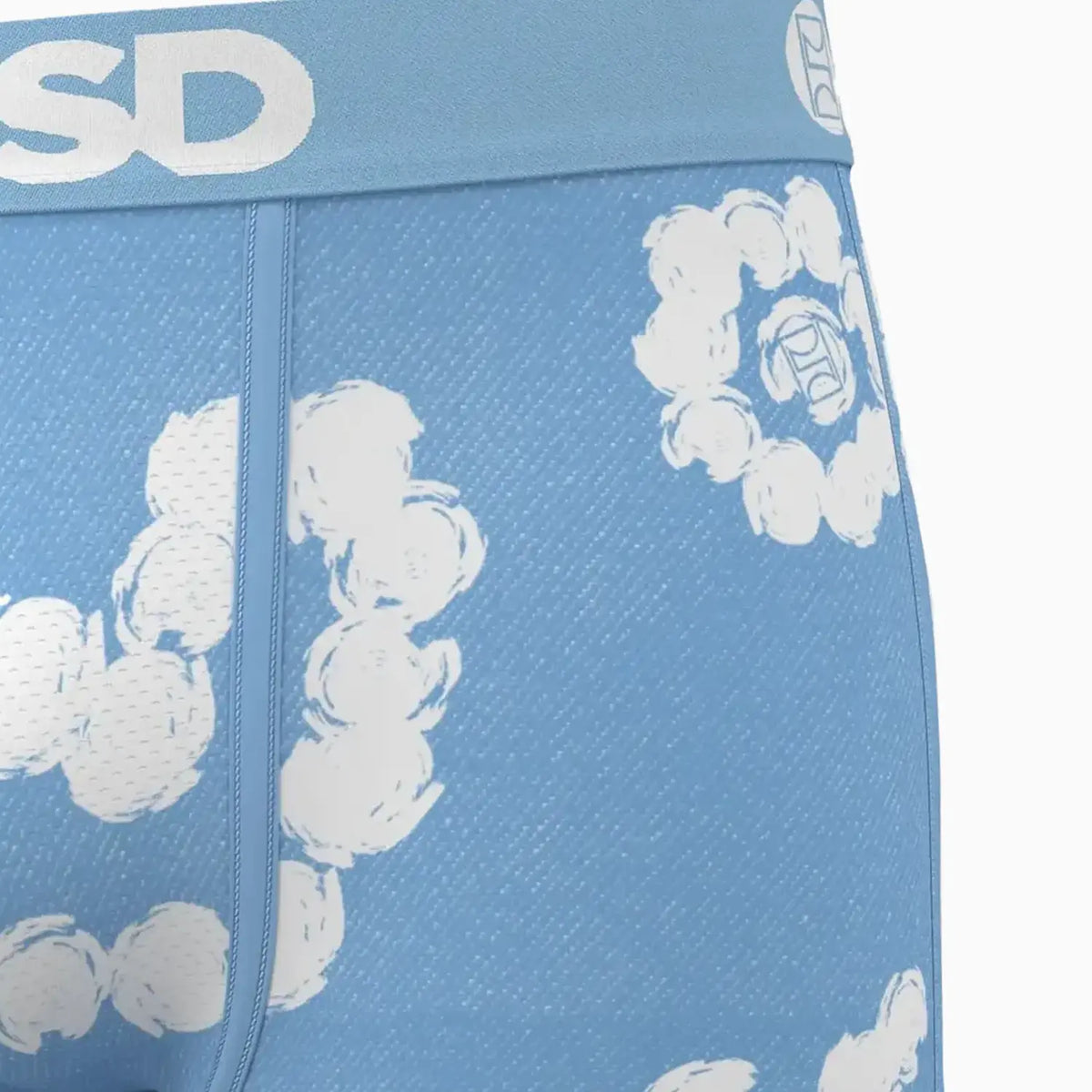 Men's Cloud Drops Blue Boxer Brief