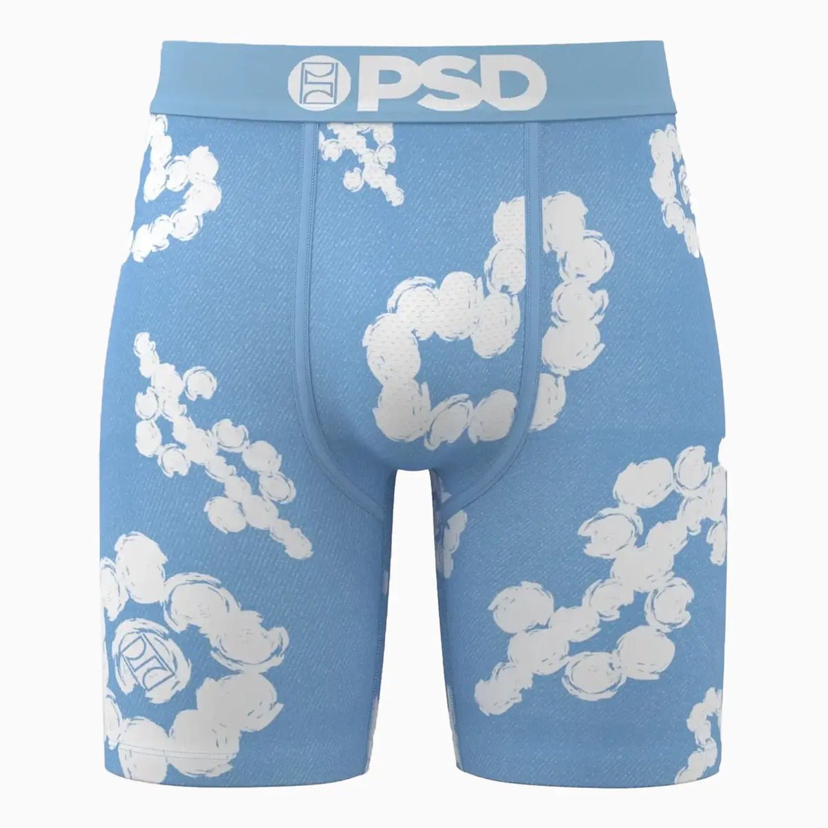 Men's Cloud Drops Blue Boxer Brief