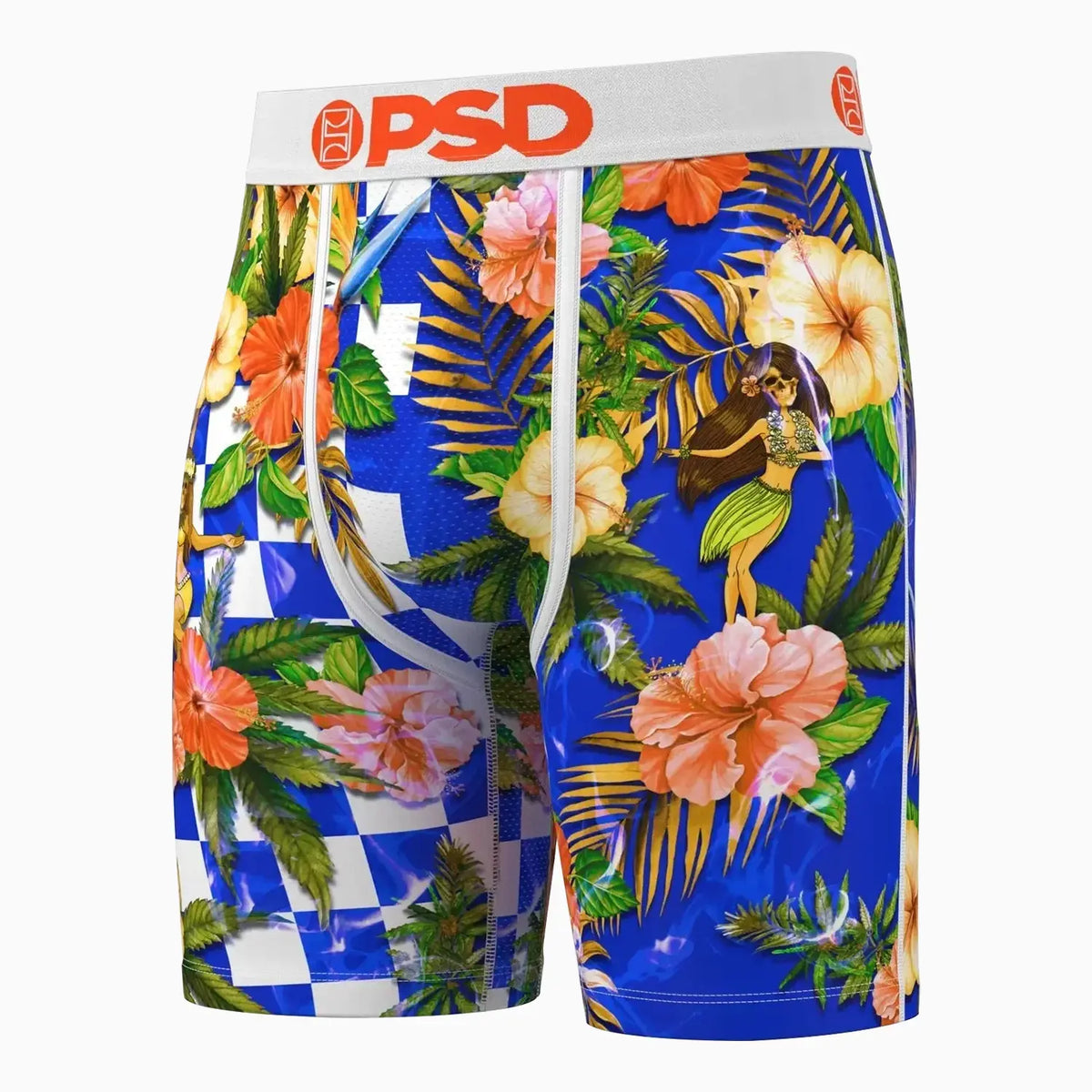 Men's Maui Wowie Check Boxer Briefs