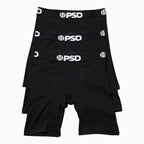 Pack de 3 Bóxers Lisos para Hombre - Negro