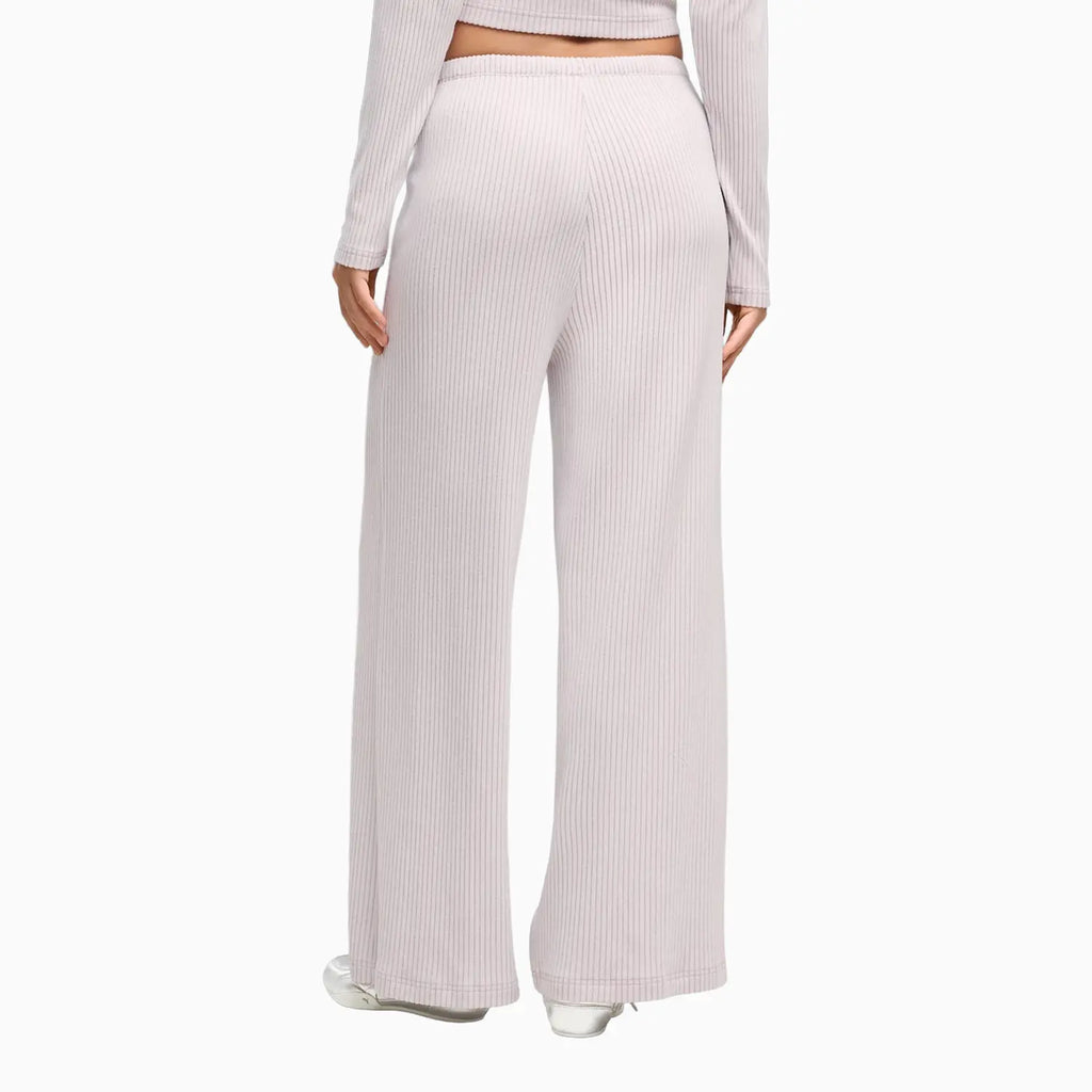 Conjunto de Costura Acanalada Suave al Tacto para Mujer