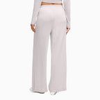 Conjunto de Costura Acanalada Suave al Tacto para Mujer