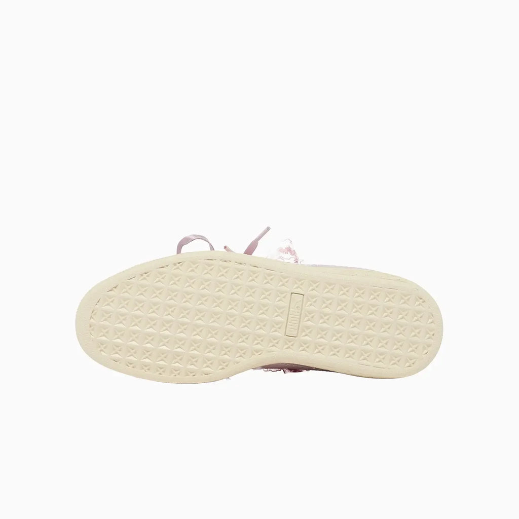Zapatos de ante para mujer con diseño floral