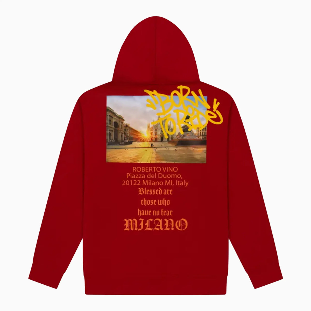Men's Born to Ride Milano Hoodie