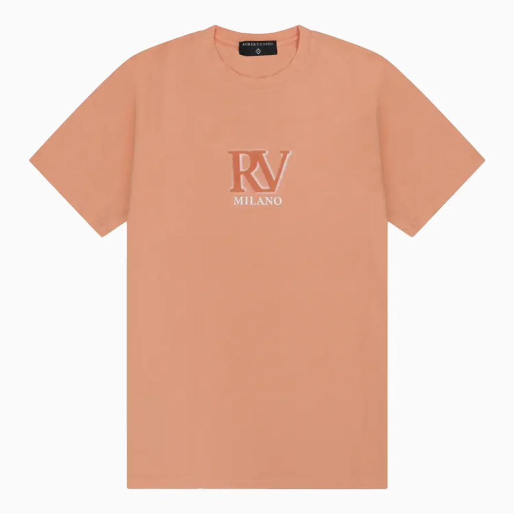 T-shirt à col ras du cou RV Front Brush pour homme