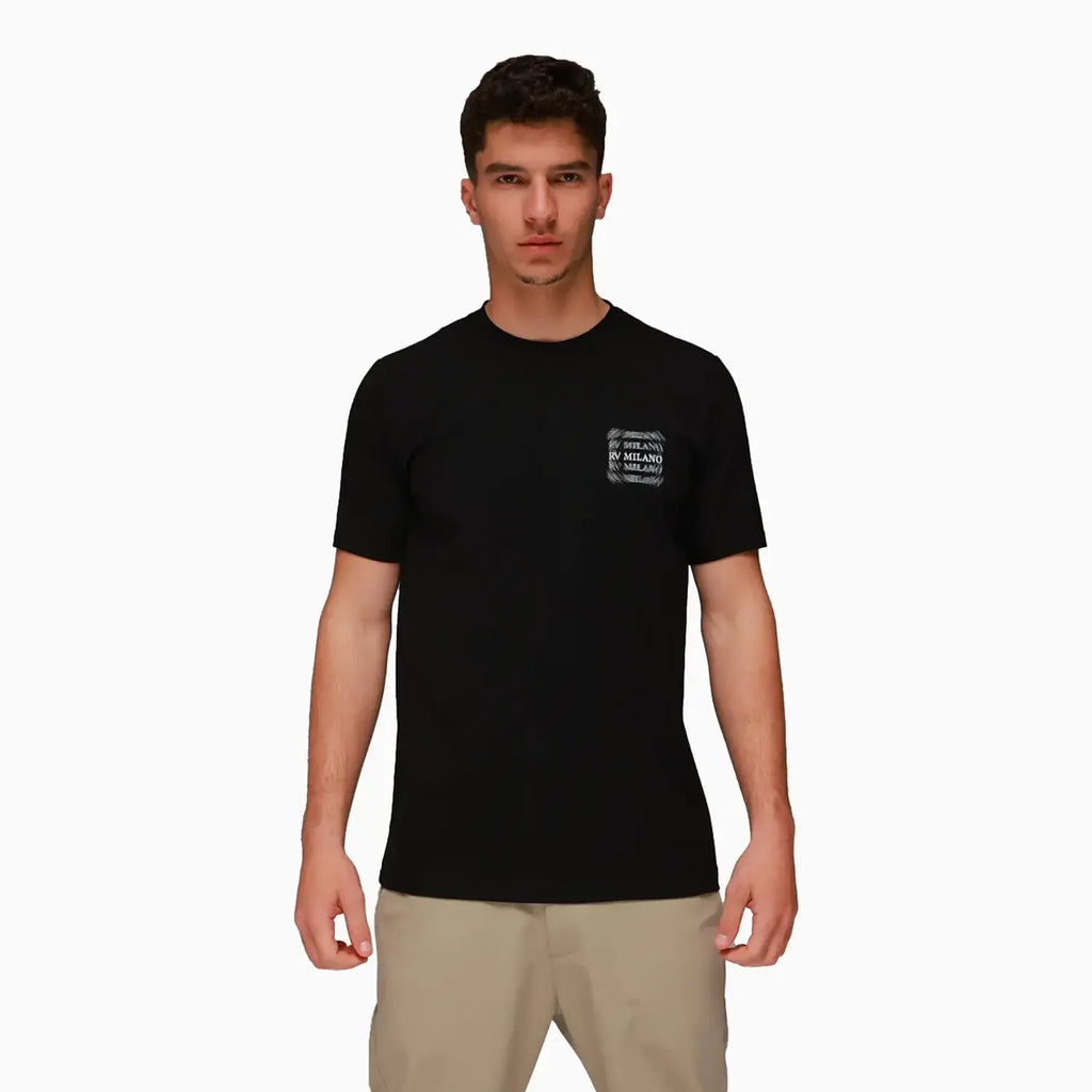 Camiseta de cuello redondo RV Milano Blur para hombre