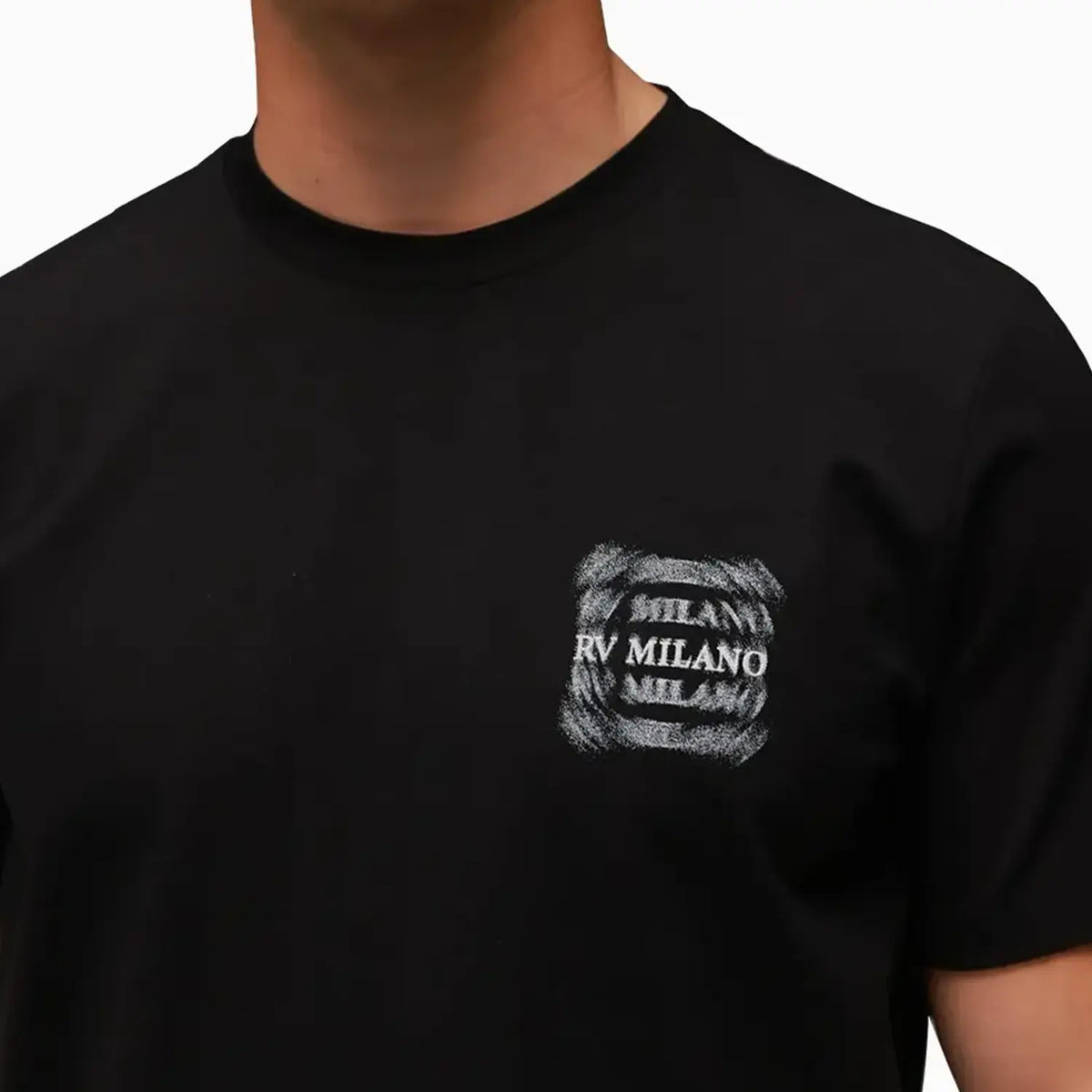 Camiseta de cuello redondo RV Milano Blur para hombre