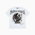 T-shirt clouté « Ange déchu » pour homme
