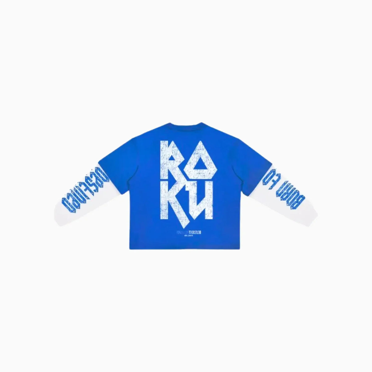 Camiseta de manga larga holgada de hombre Riot Spirit con capas