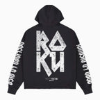 Sudadera de felpa corta con capucha Riot Spirit para hombre