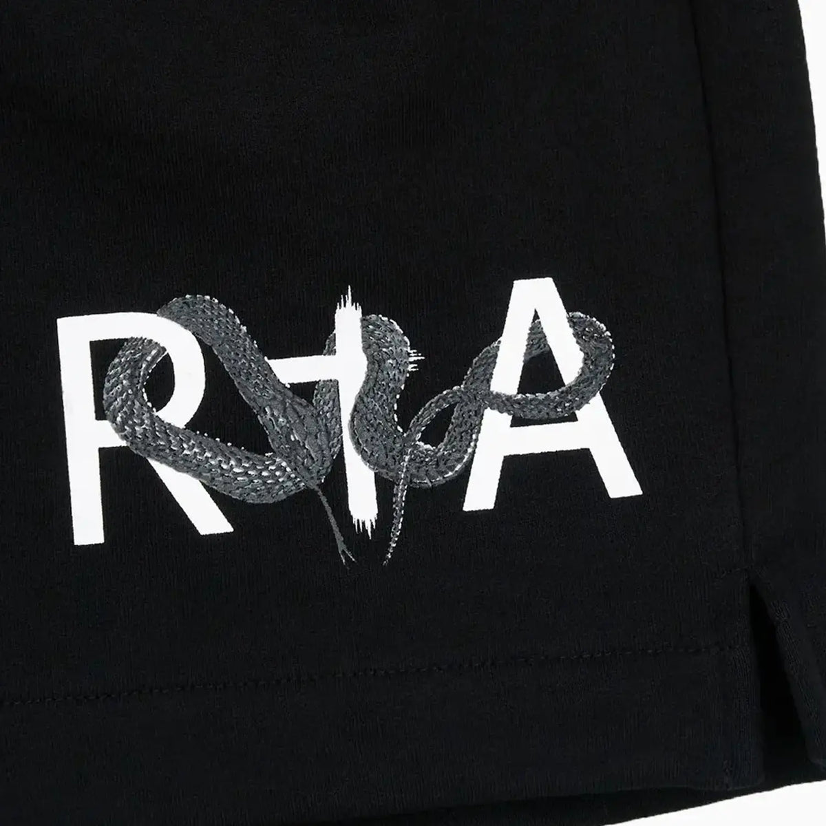 Men's Clyde Black Snake Logo Shorts