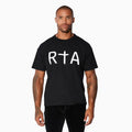 Playera Blanca de Manga Corta con Logotipo para Hombre