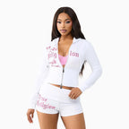 Conjunto de cristal plegable para mujer
