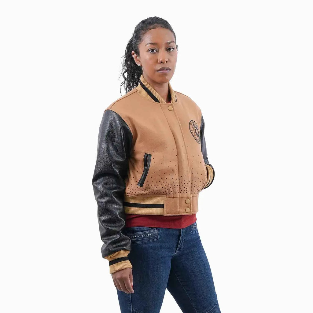 Women's Imperial Crest Wool Varsity Jacket