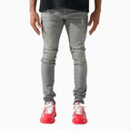 Pantalón Vaquero Gris Beluga para Hombre