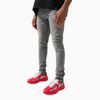 Pantalón Vaquero Gris Beluga para Hombre