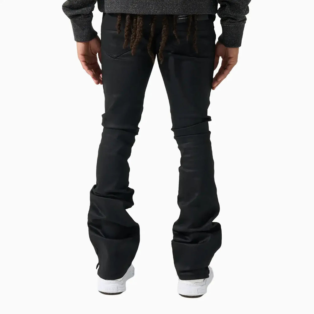 Men's Caviar Wax Stacked Jeans Pant