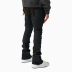 Men's Caviar Wax Stacked Jeans Pant