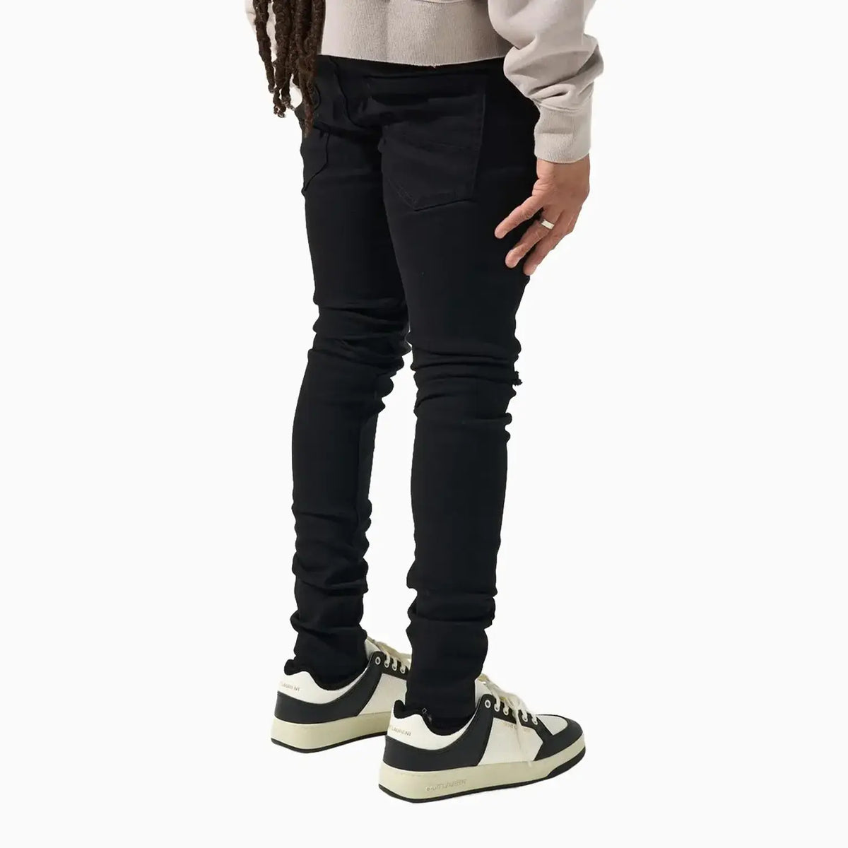 Pantalón vaquero negro Peace para hombre