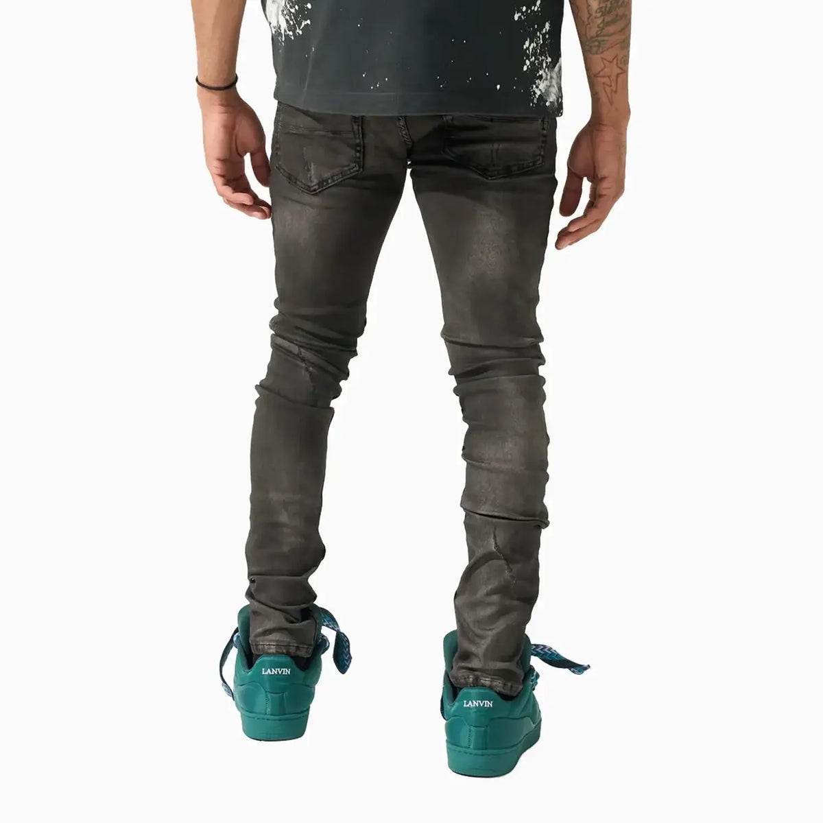 Pantalón Vaquero Pitillo Steamed para Hombre