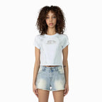 Women's Rhinestone Detail T-Shirt and Shorts Outfit