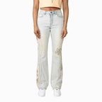 Women's High Rise Graphic Crop Outfit