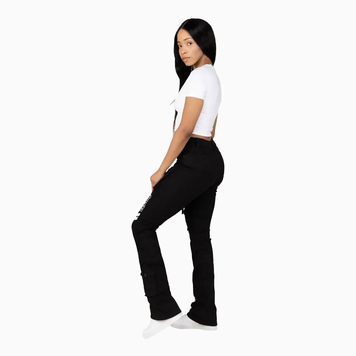 Women's High Rise Printed Pant