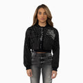 Women's Metallic Windbreaker Jacket