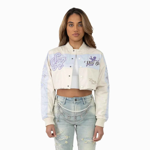 Women's Metallic Windbreaker Jacket