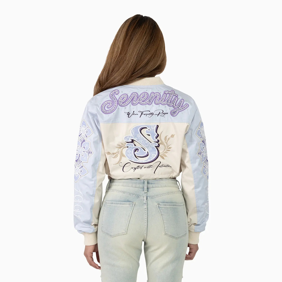 Women's Metallic Windbreaker Jacket