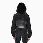 Women's Noir Rhinestone Denim Jacket & Jeans Outfit