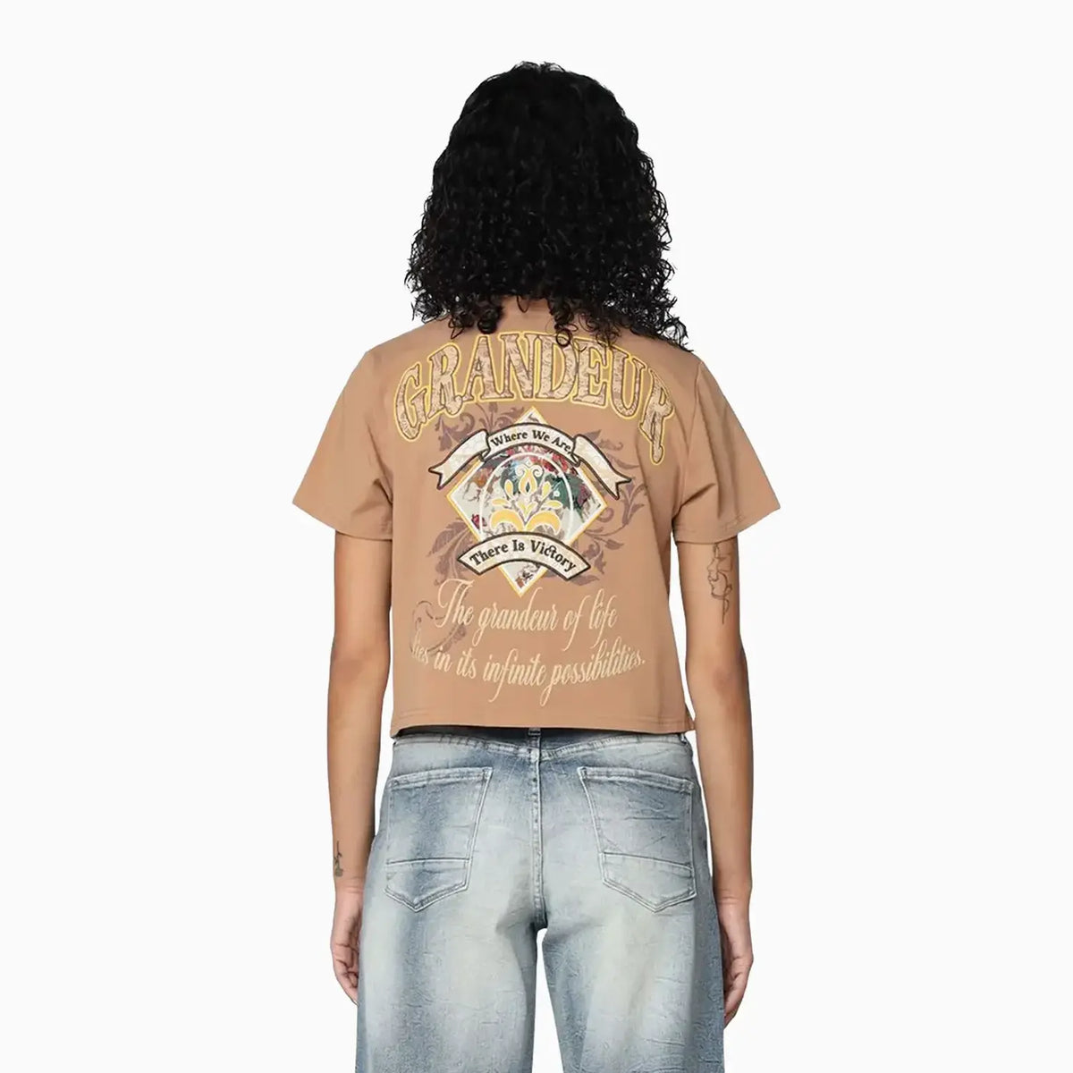 Women's Regular Fit Patch T-Shirt