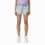 Women's Rhinestone Detail T-Shirt and Shorts Outfit