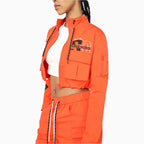 Conjunto utilitario de nailon para mujer