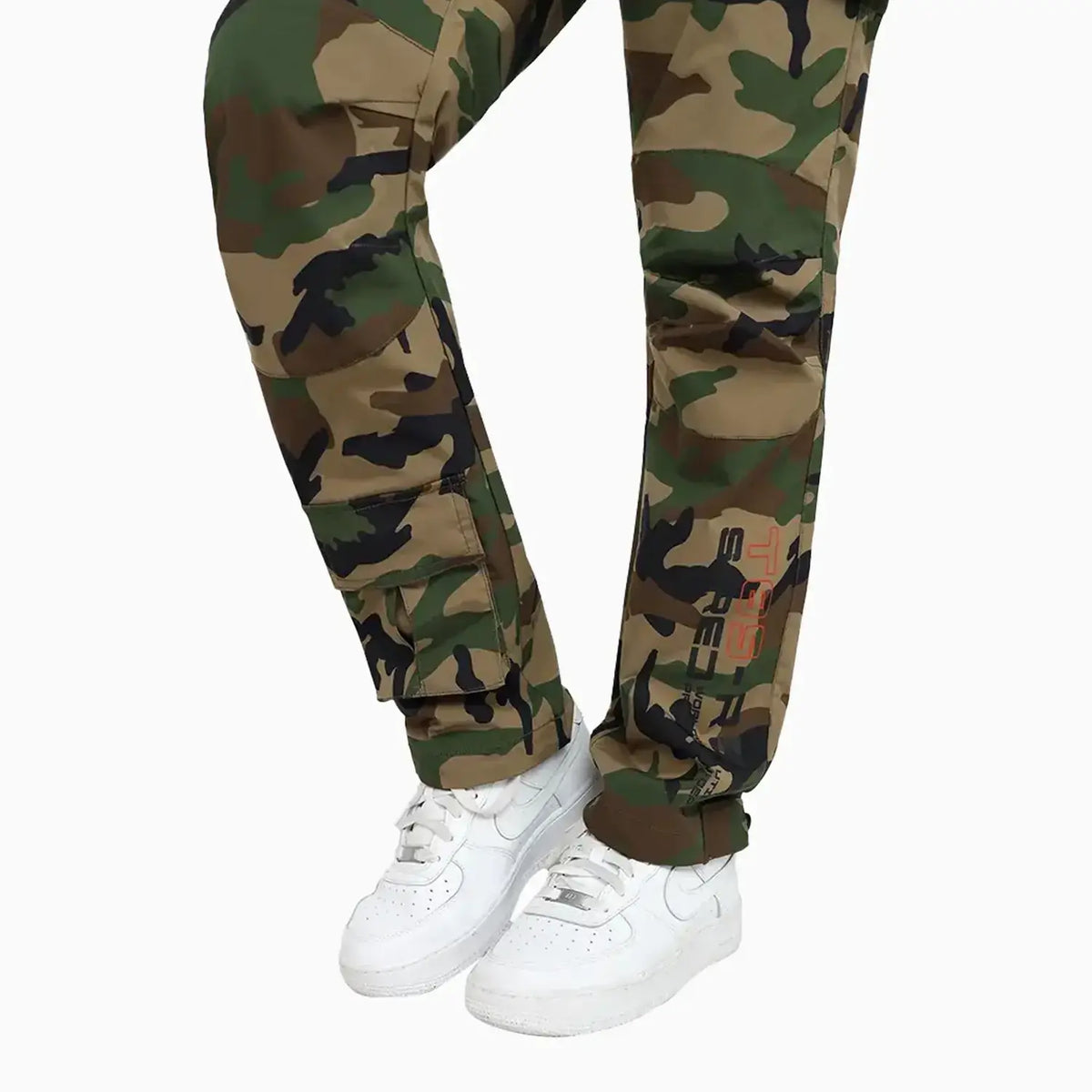 Conjunto utilitario de nailon para mujer
