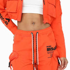 Women's Utility Nylon Printed Outfit