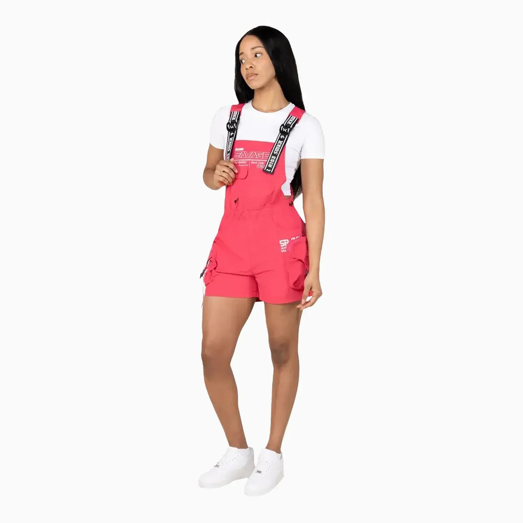Women's Utility Windbreaker Shortalls - Famous | Online Store