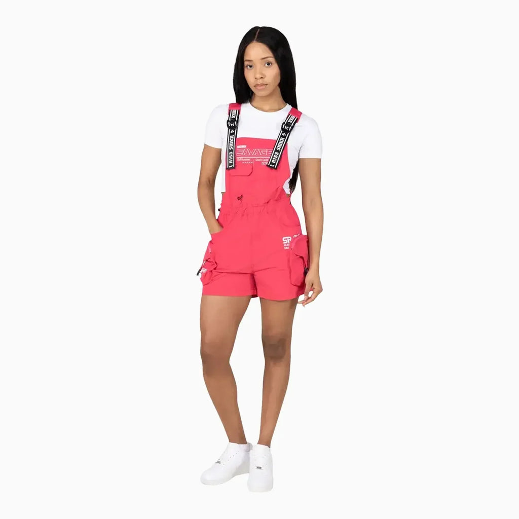 Women's Utility Windbreaker Shortalls - Famous | Online Store