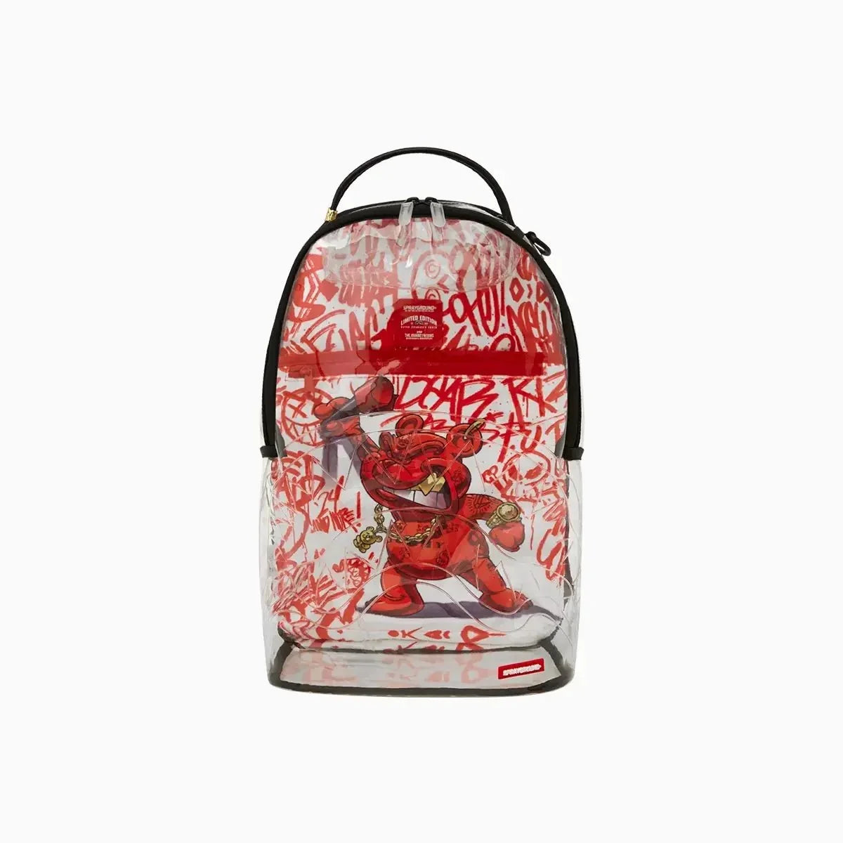 Bear Grills Dlx Clear Backpack